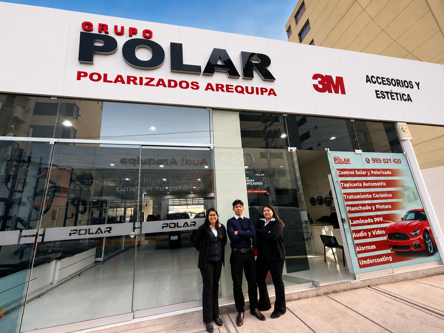Instalación profesional - Grupo Polar Perú