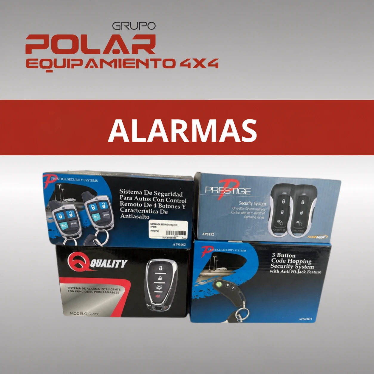 Protección y seguridad electrónica automotriz instalada por Grupo Polar